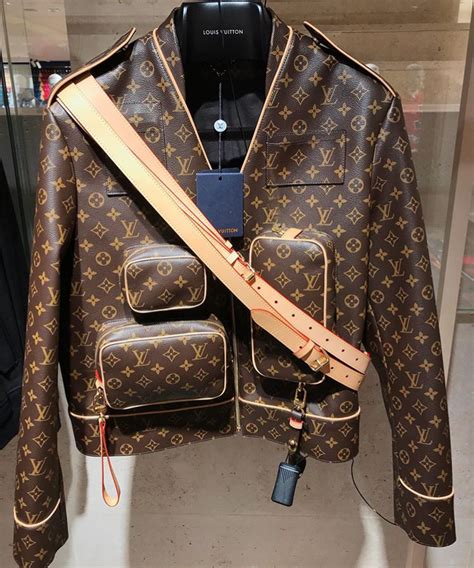 jaket louis vuitton original|louis vuitton silver jacket.